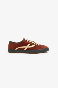 Flash Sale POMPEII BELL SUEDE BROWN CREAM