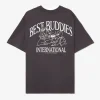 Outlet POMPEII BEST BUDDIES CHARCOAL GREY TEE