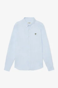 Best POMPEII BLUE EMILIO OXFORD SHIRT