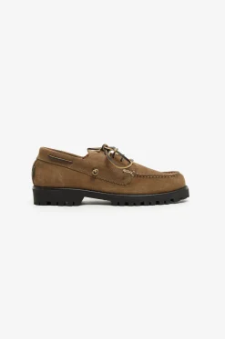 Shop POMPEII BRISTOL SUEDE KHAKI
