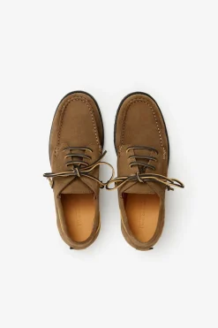 Shop POMPEII BRISTOL SUEDE KHAKI