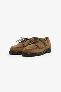 Shop POMPEII BRISTOL SUEDE KHAKI