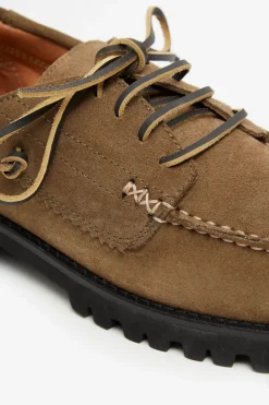 Shop POMPEII BRISTOL SUEDE KHAKI