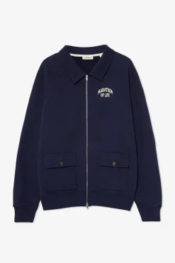 Best POMPEII CARDIGAN NAVY ZIPPER