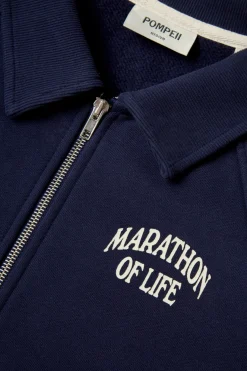 Best POMPEII CARDIGAN NAVY ZIPPER