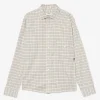 Best POMPEII CHECK BROWN COTTON SHIRT