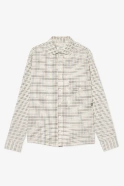Best POMPEII CHECK BROWN COTTON SHIRT