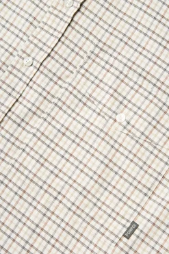 Best POMPEII CHECK BROWN COTTON SHIRT