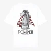 Fashion POMPEII CHESS WHITE TEE