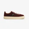 Sale POMPEII DART SUEDE WINE ANTHRACITE