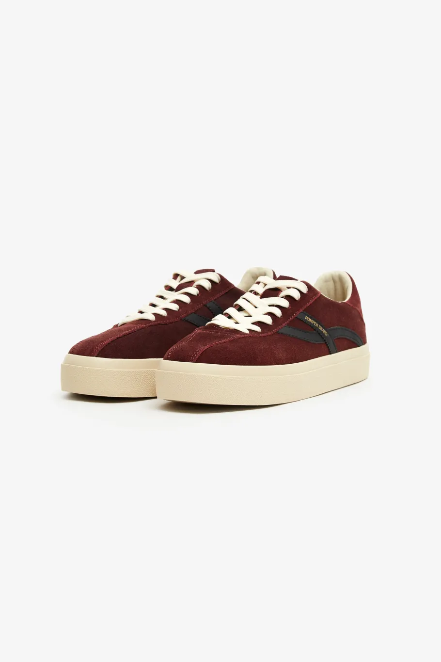 Sale POMPEII DART SUEDE WINE ANTHRACITE