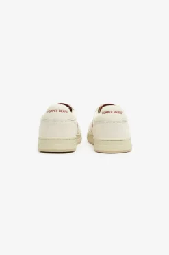 Outlet POMPEII ELAN PIPPA LEATHER ECRU BURGUNDY