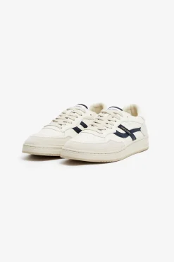 Cheap POMPEII ELAN PIPPA LEATHER ECRU NAVY