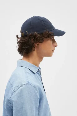 Discount POMPEII EMILIO NAVY TWILL CAP