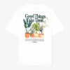 Sale POMPEII GOOD THINGS WHITE TEE