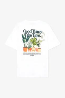 Sale POMPEII GOOD THINGS WHITE TEE