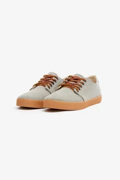 Fashion POMPEII HIGBY CANVAS GREY CARAMEL