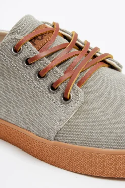 Fashion POMPEII HIGBY CANVAS GREY CARAMEL