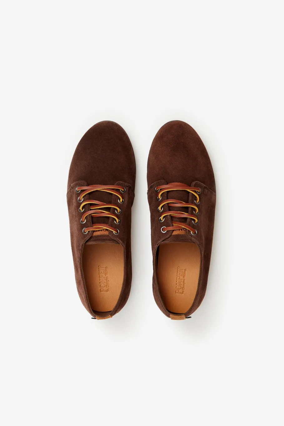 Best Sale POMPEII HIGBY SUEDE HYDRO BROWN DERBY