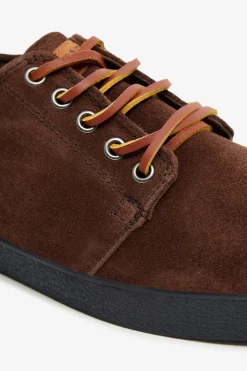 Best Sale POMPEII HIGBY SUEDE HYDRO BROWN DERBY