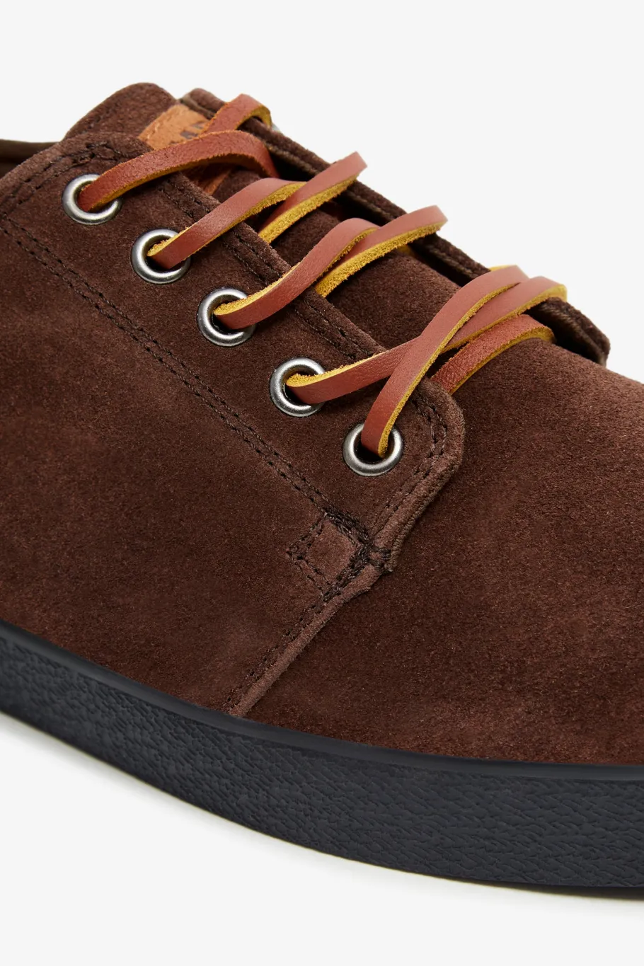 Best Sale POMPEII HIGBY SUEDE HYDRO BROWN DERBY