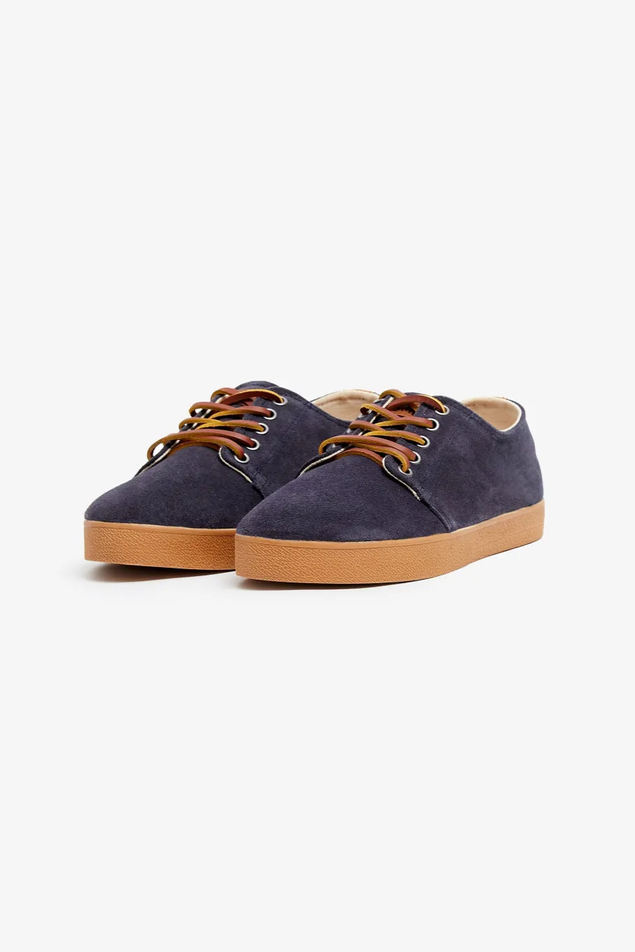 Discount POMPEII HIGBY SUEDE HYDRO NAVY CARAMEL