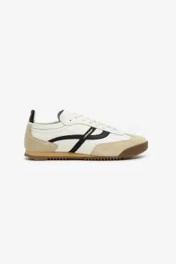Sale POMPEII KITE LEATHER ECRU BLACK