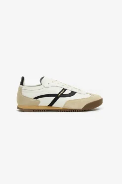 Shop POMPEII KITE LEATHER ECRU BLACK WO