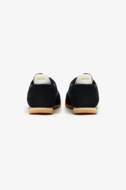 New POMPEII KITE SUEDE NAVY GREEN