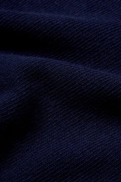 Store POMPEII LOGO NAVY WOOL KNIT POLO