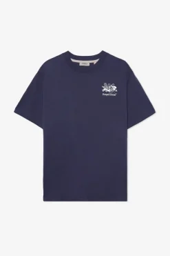 Hot POMPEII MARATHON OF LIFE NAVY TEE