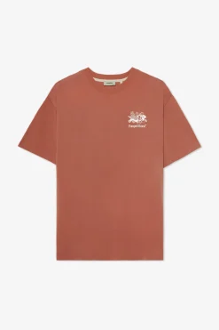 Hot POMPEII MARATHON OF LIFE RUST TEE