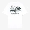 Fashion POMPEII MARATHON OF LIFE WHITE TEE