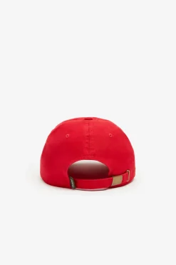 New POMPEII MARATHON RED TWILL CAP