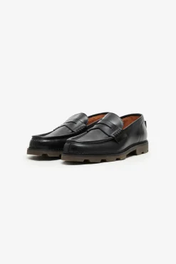 Cheap POMPEII MODENA LEATHER BLACK