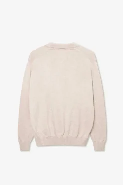 New POMPEII OYSTER KNITTED POLO