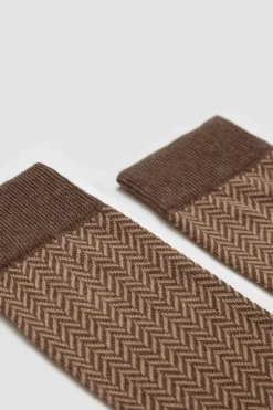 Hot POMPEII Pack Classic Brown Socks