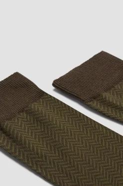 Hot POMPEII Pack Classic Khaki Socks