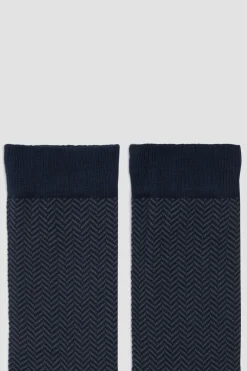 Shop POMPEII Pack Classic Navy Socks