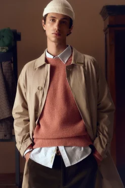 Best Sale POMPEII RIBBED ASTRO WOOL KNIT SWEATER