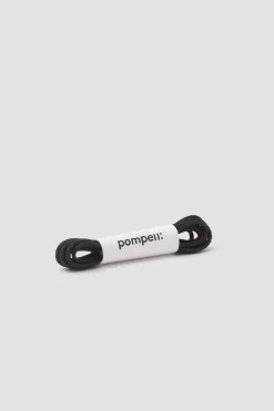 Online POMPEII ROUND LEATHER LACE BLACK