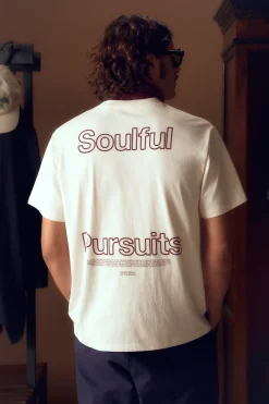 Discount POMPEII SOULFUL PURSUITS OFF WHITE TEE