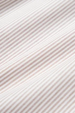Cheap POMPEII STRIPE WINE OXFORD SHIRT