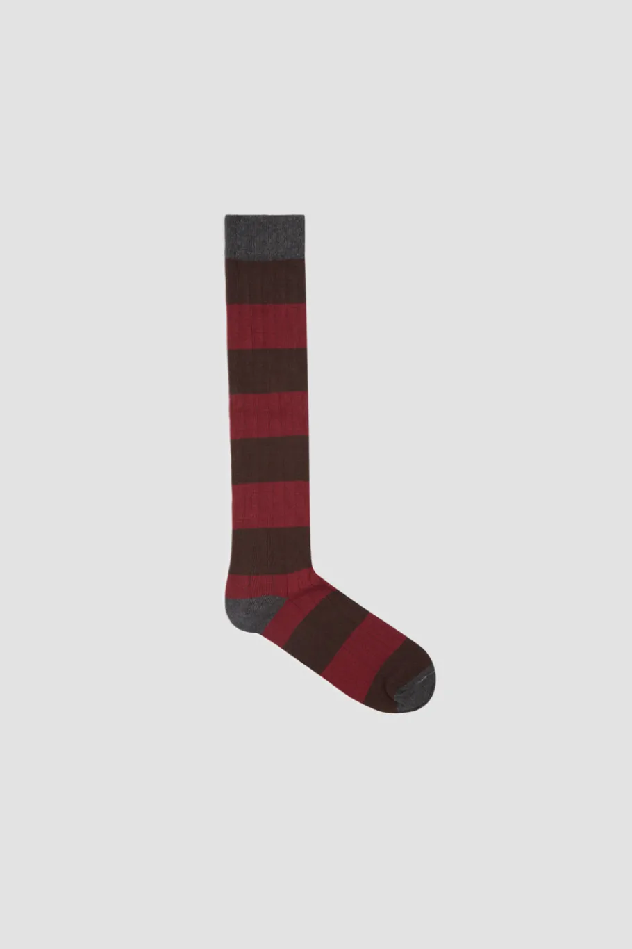 Fashion POMPEII STRIPES CACAO BURGUNDY