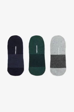 Outlet POMPEII STRIPES INVISIBLE SOCKS PACK