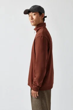 Best POMPEII THE SEPIA ZIPPER SWEAT