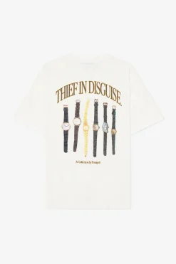 Flash Sale POMPEII THIEF IN DISGUISE OFF WHITE TEE