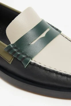 Hot POMPEII VEGA LEATHER MULTI GREEN