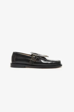 Flash Sale POMPEII VEGA T-BAR LEATHER BLACK
