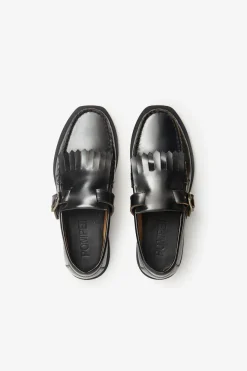 Flash Sale POMPEII VEGA T-BAR LEATHER BLACK